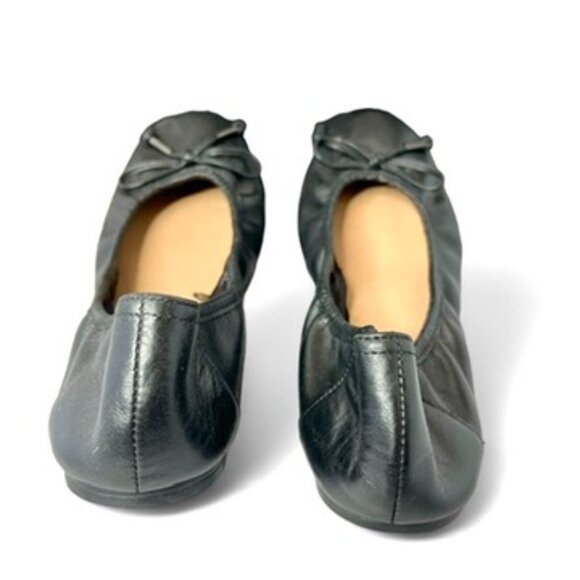 SOLD Kenneth Cole New York Black Leather Flexible BALLET FLATS, 9.5 - unworn - Picture 3 of 7